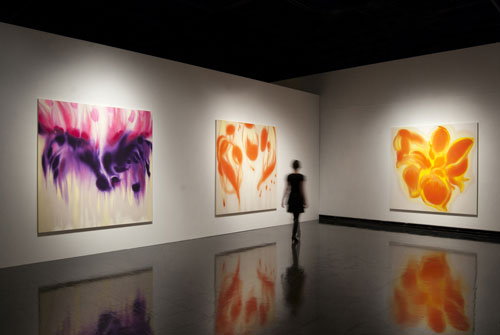 2010年「カラー・パワー！色って不思議展」展示風景（北海道立近代美術館）