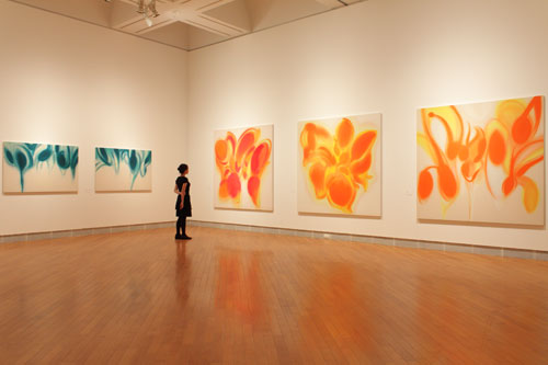 img_4448 2009年「真冬の花畑」展示風景(札幌芸術の森美術館)